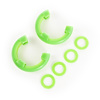 D-RING ISOLATOR KIT GREEN - image 1