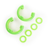 D-RING ISOLATOR KIT GREEN - image 1