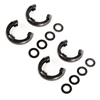 D-RING ISOLATOR KIT BLACK - image 1