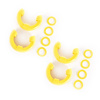 D-RING ISOLATOR KIT YELLO - image 1