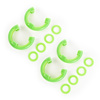 D-RING ISOLATOR KIT GREEN - image 1