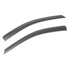 FRONT WINDOW VISORS  BLAC - image 2