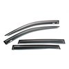 WINDOW VISOR 4-PC SET BLA - image 2
