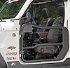 Front Tube Doors for 2018 Jeep Wrangler JL and Unlimited Models - image 1