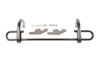 REAR BUMPER GUARD BLACK. - image 2