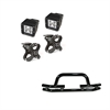 Double Tube Front Bumper with X-Clamp LED Light Kit for 1976-2006 Jeep CJ/Wrangler YJ/TJ - image 1