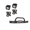 Double Tube Front Bumper with X-Clamp LED Light Kit Promo for 2007-2018 Jeep Wrangler JK - image 1