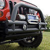 Stubby Front Tube Bumper for 2007-2018 Jeep Wrangler JK - image 1