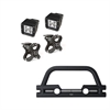 Stubby Front Tube Bumper with X-Clamp LED Light Kit Promo for 2007-2018 Jeep Wrangler JK - image 1