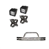 Double Tube Front Bumper with X-Clamp LED Light Kit Promo for 2007-2018 Jeep Wrangler JK - image 1