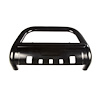 3.5 In. Black Bull Bar with Integrated Skid Plate for 2018 Jeep Wrangler JL and Unlimited Models - image 1