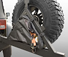 Triangular Storage Bag for Rugged Ridge Tire Carriers - image 1