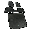 All Terrain Floor Liner Set for 2011-2018 Jeep Wrangler JK Unlimited 4-Door - image 1