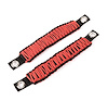 A-Pillar Mounted Paracord Grab Handle for 2007-2018 Jeep Wrangler JK - image 1