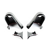 MIRROR ARM COVERS BLACK P - image 1