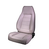 13402.09 Front High-Back Recliner Seat Fits Select 1976-2002 Jeep CJ's, Wrangler YJ & TJ Models [Gray Denim] - image 1
