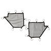 Rear Tube Door Cover Kit for 2007-2018 Jeep Wrangler JK Unlimited 4-Door - image 1