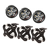 X-CLAMP RND LED KIT BLK 3 - image 1