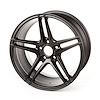 Trek 5-Spoke Aluminum Wheel for Jeep Renegade [Size: 17" x 8"] Satin Black - image 1