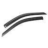 FRONT WINDOW VISORS  BLAC - image 1