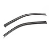 FRONT WINDOW VISORS  BLAC - image 1