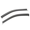 FRONT WINDOW VISORS  BLAC - image 2