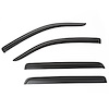 WINDOW VISOR KIT  BLACK - image 1
