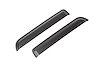 REAR WINDOW VISORS  BLACK - image 1