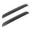 WINDOW VISOR  REAR  BLK - image 1