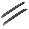 REAR WINDOW VISORS  BLACK - image 1