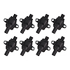 73030-8BK Ignition Coil, Set of 8, Ford Godzilla 7.3L V8, Black - image 1
