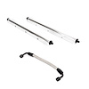 81008CA Fuel Rails, Velocity Billet Aluminum with Mid Pipe, LS1, LS2, LS6, Anodized - image 1