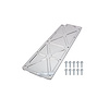 81044C Valley Cover, GM LS2/LS3/LS7/LSX Trussed, Chrome - image 1