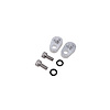 81053 GM LS Coolant Crossover Delete Kit, Natural - image 1