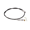 81059 Throttle Cable, LS, 36 Inch, Braided Stainless Steel