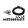 81095-1KT LS Style 58 PSI Fuel Filter Pressure Regulator with -6 AN Fittings and 25' Hose - image 1