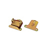 81101 Engine Mount, Polyurethane, SBC/BBC 3-Bolt, Zinc Coated (Sold Individually)
