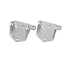 81105 Engine Mount, Solid Steel, SBC/BBC, Black (Sold Individually) - image 1