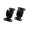 81107BK Chevy V8 Solid Steel Frame Pad Black Engine Mounts - image 1