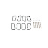 81707 Intake Gaskets & Hardware, TSP Velocity Raised Rectangle Port - image 1