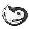 82090CE Chevy Small Block Ignition Wires, 8.5mm Black, 90-Degrees Ceramic Plug Boots - image 1