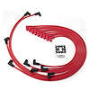 82290 Chevy Small Block Ignition Wires, 8.5mm Red, 90-Degrees Plug Boots - image 1