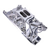 84022 Aluminum Dual Plane Intake Manifold for Small Block Ford 351W Engines [Polished] - image 1
