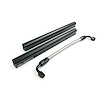 84051BK Fuel Rails, TSP Velocity Billet Aluminum w/ Mid Pipe, 5.0 Coyote, Black - image 1