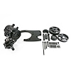 84053BK-KT Ford 5.0L Coyote Black Hydraulic Power Steering Kit - image 1