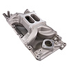 85026 Aluminum Dual Plane Air Gap Intake for Small Block Mopar Engines [Satin] - image 1