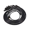 85080BCE Universal Ignition Wires, 8.5mm Black, Straight Black Ceramic Plug Boots - image 1