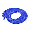 85680 Universal Ignition Wires, 8.5mm Blue, Straight Plug Boots - image 1