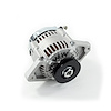 ES1014 Alternator, Mini Denso Style Race 3/8" V-Belt 90-DegreesAmps, Satin - image 1