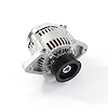 ES1015 Alternator, Mini Denso Style, Race Serpentine, 90 Amps, Satin
